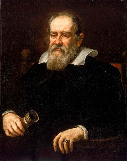 Portrait of Galileo Galilei, 1636 (Public Domain)