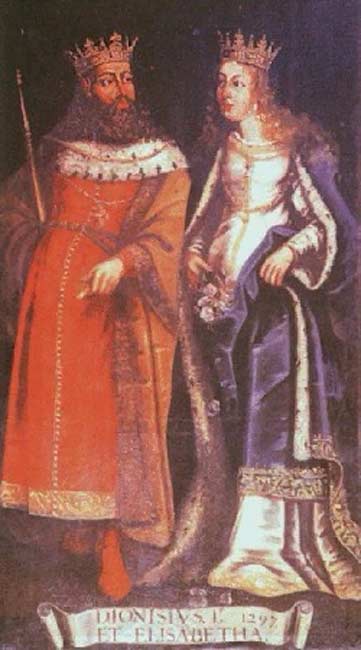 Denis of Portugal and Elizabeth of Aragon. 