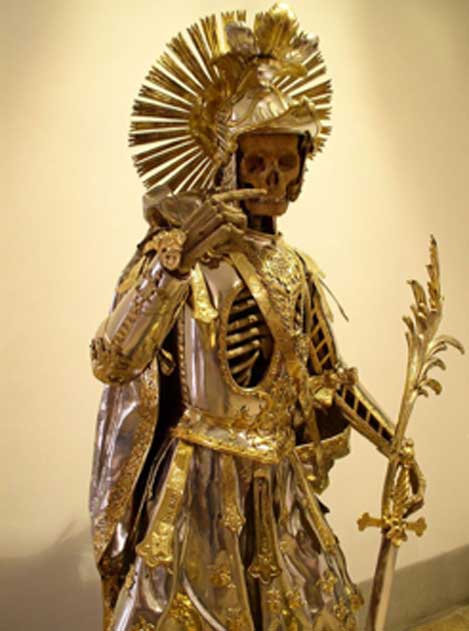 Posato Catacomba Saint – St. Pancras in mostra a Wil, Svizzera. (DBU / CC DI-SA 3.0)