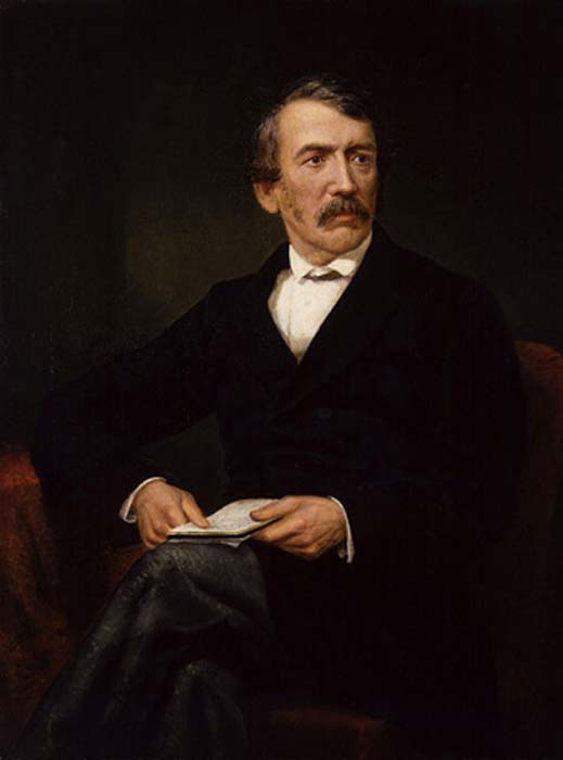 Posthumous portrait of David Livingstone by Frederick Havill (public domain)