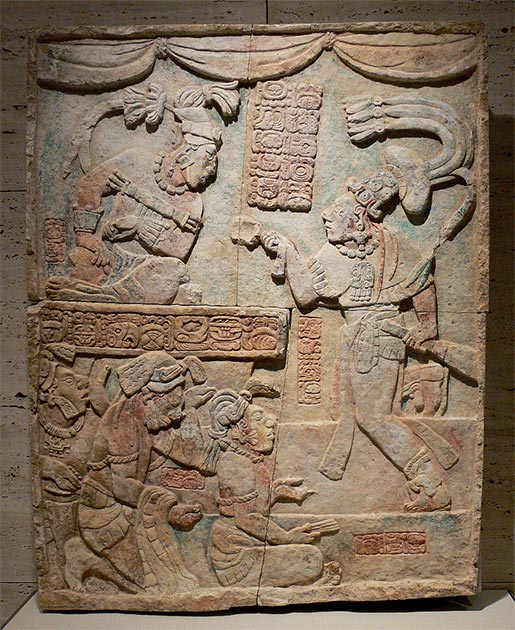 Presentation of captives to a Maya ruler. (FA2010 / Public Domain)