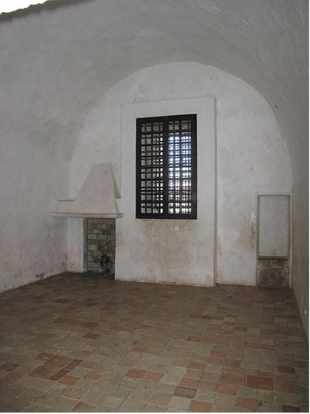 Prison cell occupied by the Man in the Iron Mask in the fort-Royal of the Sainte-Marguerite island
