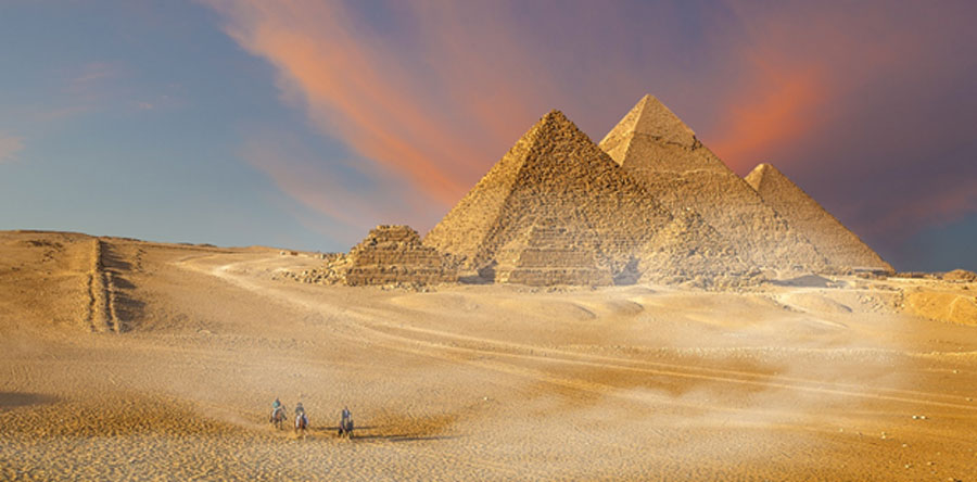Pyramids of Giza (Marcella Miriello / Adobe Stock)