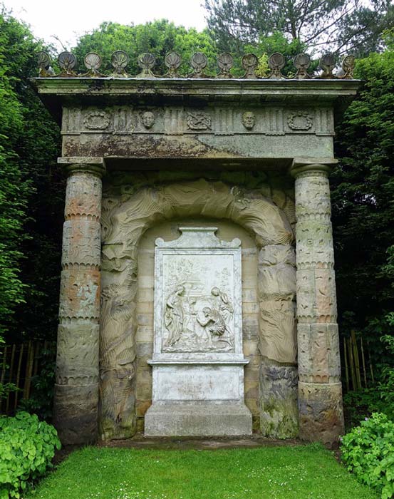 Паметникът на овчаря в Стафордшир, Англия.  (Публичен домейн)