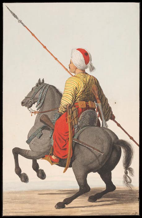 A Sipahi cavalryman. (c. 1809) 