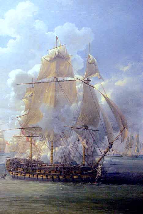 This could have been the scene of the Skirmish of Tongue where the Jacobites had to flee into shallow waters and make their way inland where they were eventually captured by British forces, as was most of their gold. (Musée national de la Marine / CC BY-SA 2.0 FR)