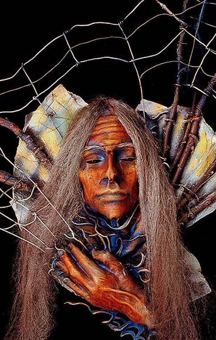 Grandmother Spider or Spider Woman of Native American lore.