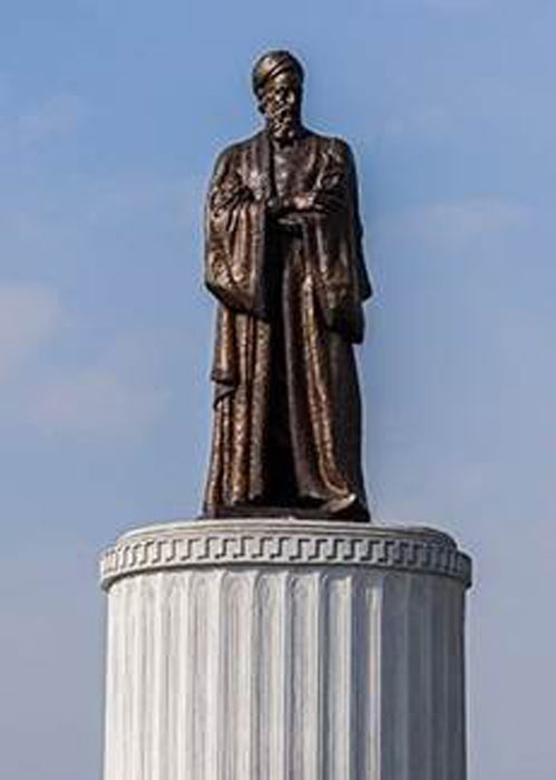 Statue of Muhammad ibn Zakariya al-Razi in Tehran. Source: Tasnim News Agency / CC BY 4.0)
