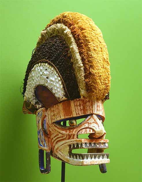 Tatunua mask, northern New Ireland, 1901. Ethnological Museum, Berlin. (CC0)