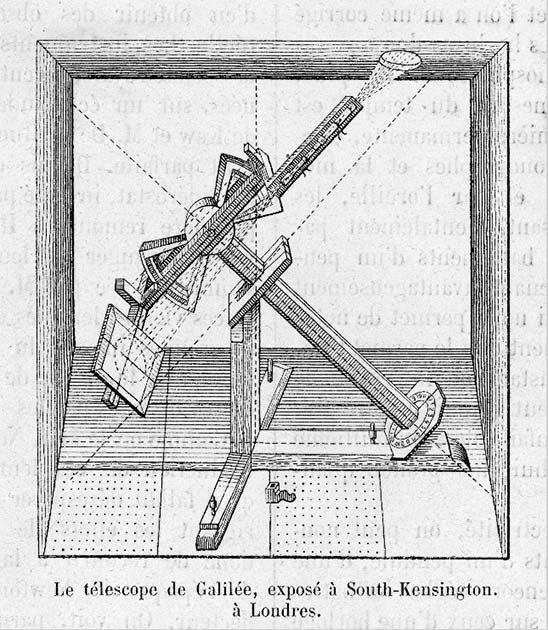 Telescope of Galileo Galilei.  (Archivist/Adobe Stock)