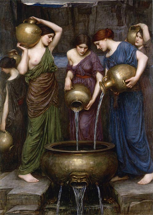 ‘The Danaides’ (1903) by John William Waterhouse.