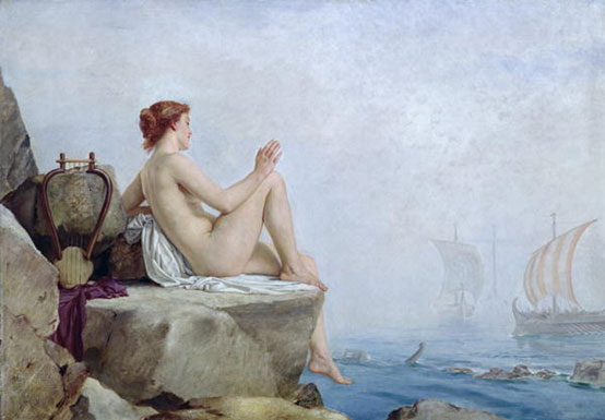 The Siren, Edward Armitage