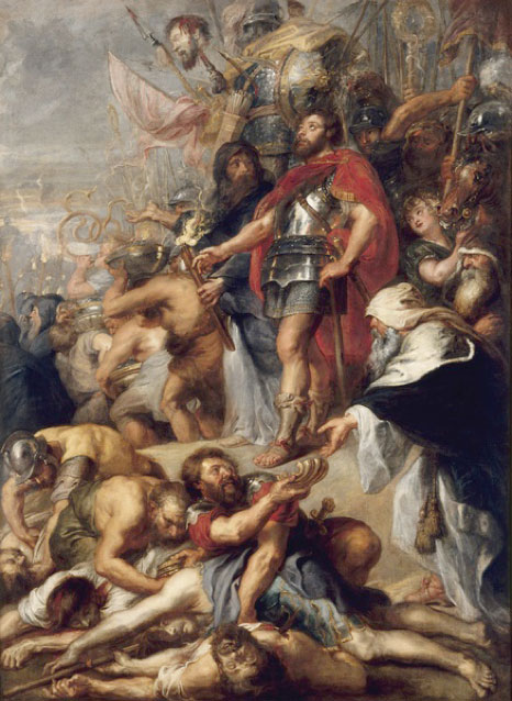 The Triumph of Judas Maccabeus, by Rubens. (Public Domain)