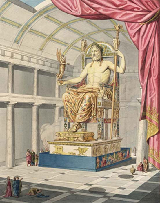 The construction of the of Statue of Zeus at Olympia, erected in the Temple of Jerusalem, contributed to the demise of the Seleucid Empire. (Nagualdesign / Public Domain)