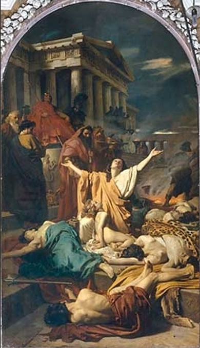 The martyrdom of the Maccabees (1863) by Antonio Ciseri.