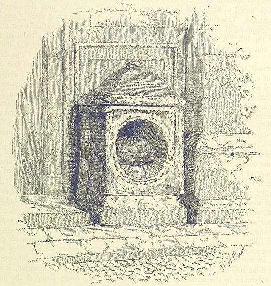 The stone's former casing. 