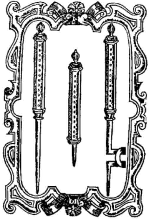 Инструменты укола ведьм выглядели так, и большинство из них были «уловками», которые выглядели реальными, но использовались для получения мошеннических результатов.
