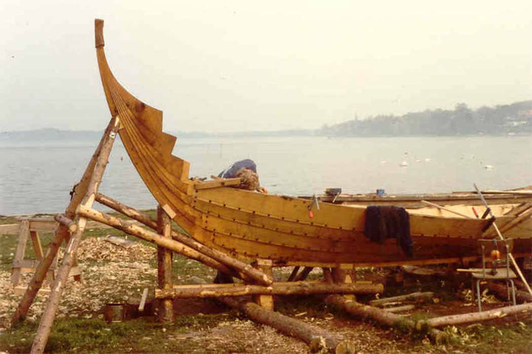 The reconstruction of Skuldelev 5 (1991) (CC BY-SA 3.0)