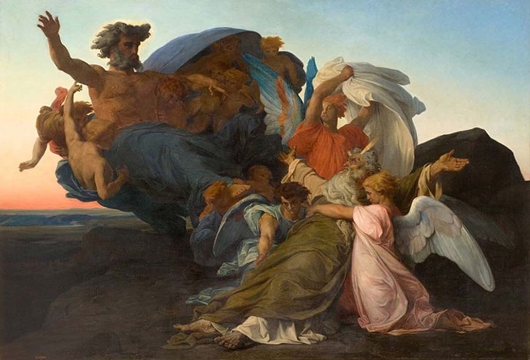 Death of Moses by Alexandre Cabanel  (1823–1889) 