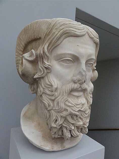 Bust of Zeus Ammon (Staatliche Antikensammlungen/CC BY 2.0)