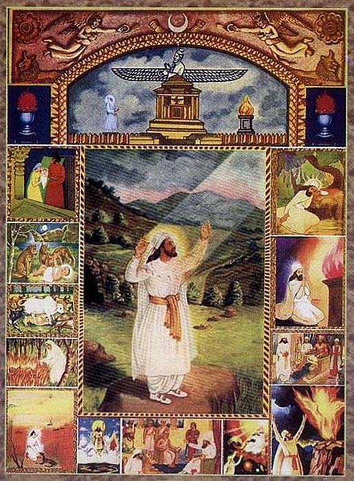 Life of Zoroaster, founder of Zoroastrianism. (Public Domain)