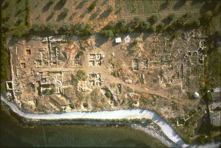 The remains of the acropolis of Halai