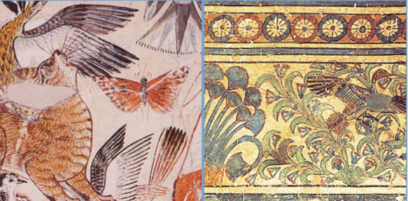 Naturalistic artwork from Amarna