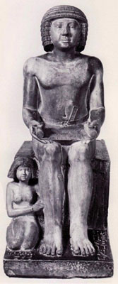 The full statue of Sekhemka