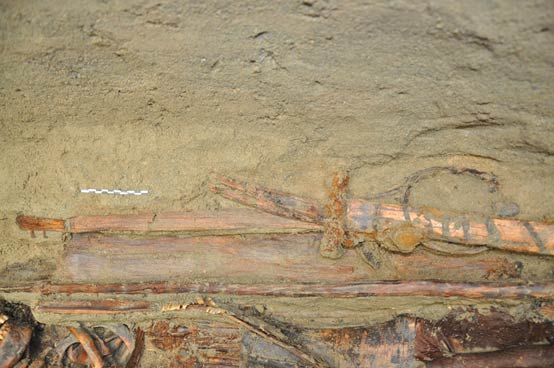 The ancient musical instrument 