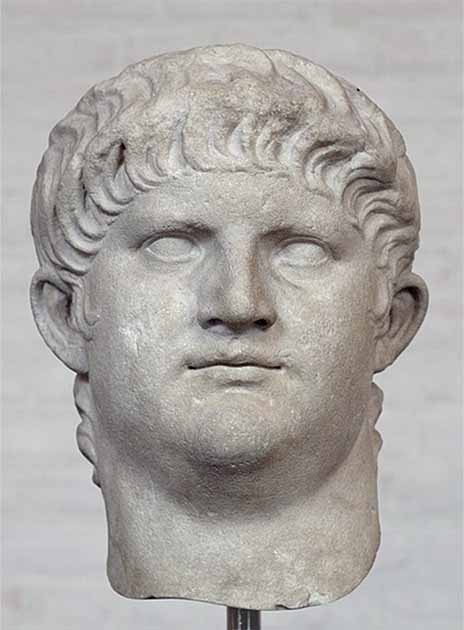 A bust of Nero. (Public Domain)