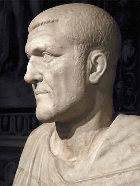 Bust of Maximinus Thrax, or Maximinus I, on display at the Capitoline Museums of Rome. (MM / CC BY-SA 4.0)