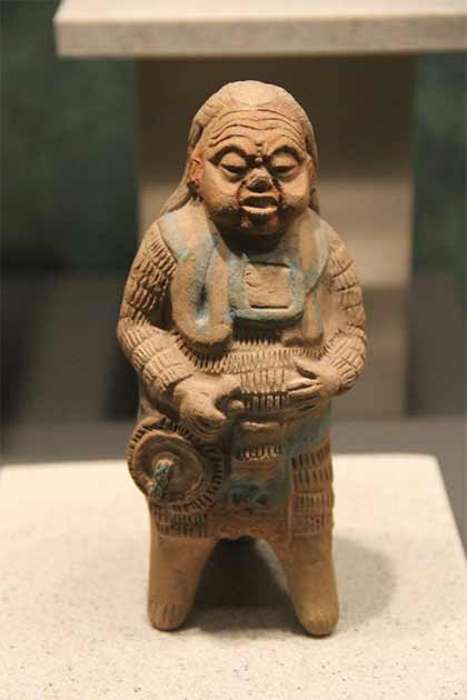 Possible depiction of an Alux displayed at the National Museum of Anthropology in Mexico City. (Gary Todd / CC0 1.0)