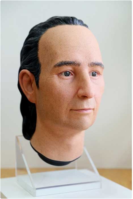 The facial reconstruction of Giovanni Battista Sidotti.