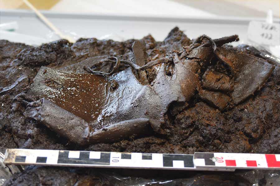 2,000-Year-Old Shoe Unearthed in German Bog