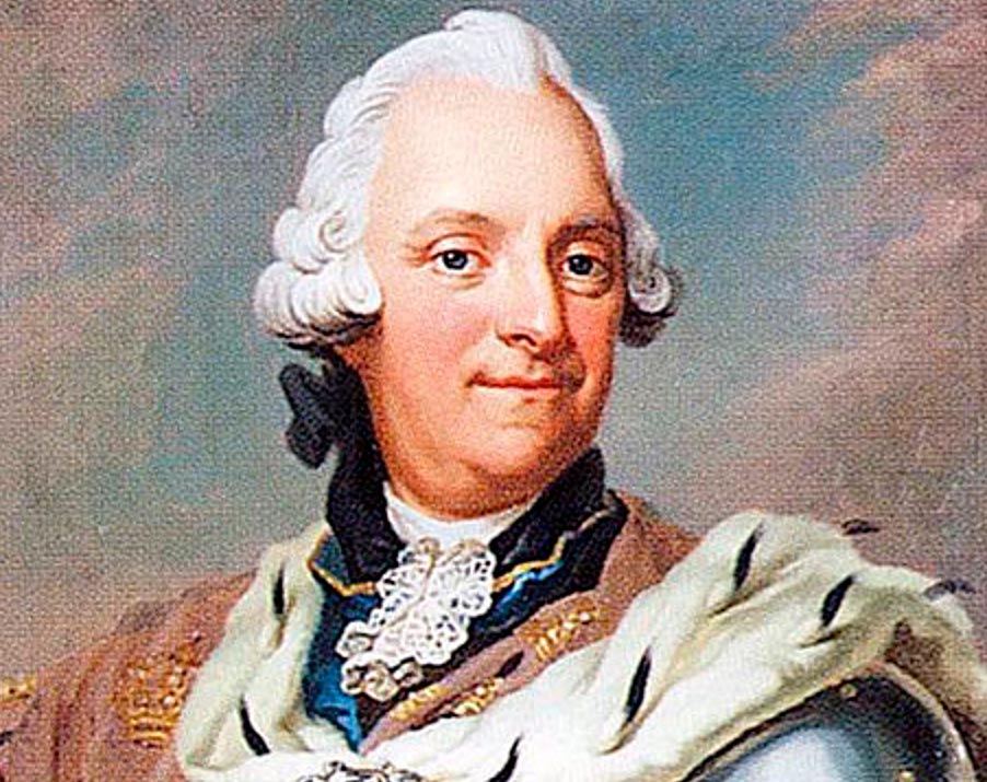 Image result for King Adolf Frederick of Sweden