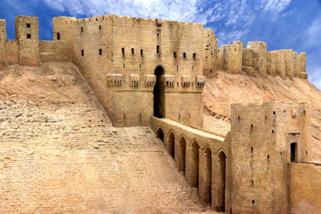 Entrance to the Aleppo Citadel   Source: Shariff Che'Lah / Adobe Stock