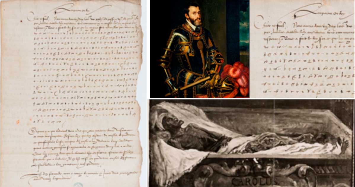 Encrypted Letter of Charles V Reveals A Rumored Assassination Attempt Ancient Origins picture