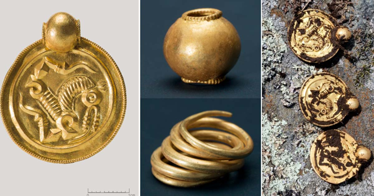 Norges «århundrets gullfunn» oppdaget, inkludert sjeldne medaljonger