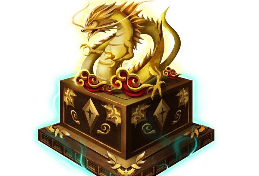 wooden stamp stamp chinese dragon symbol