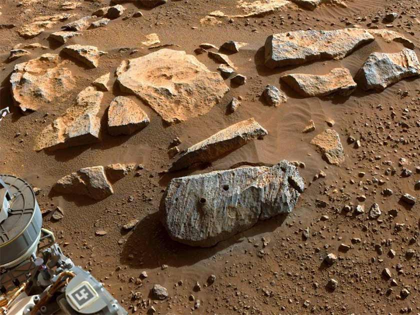 Perseverance Rewarded: NASA Mars Rover Samples Suggest Volcanic Origin 