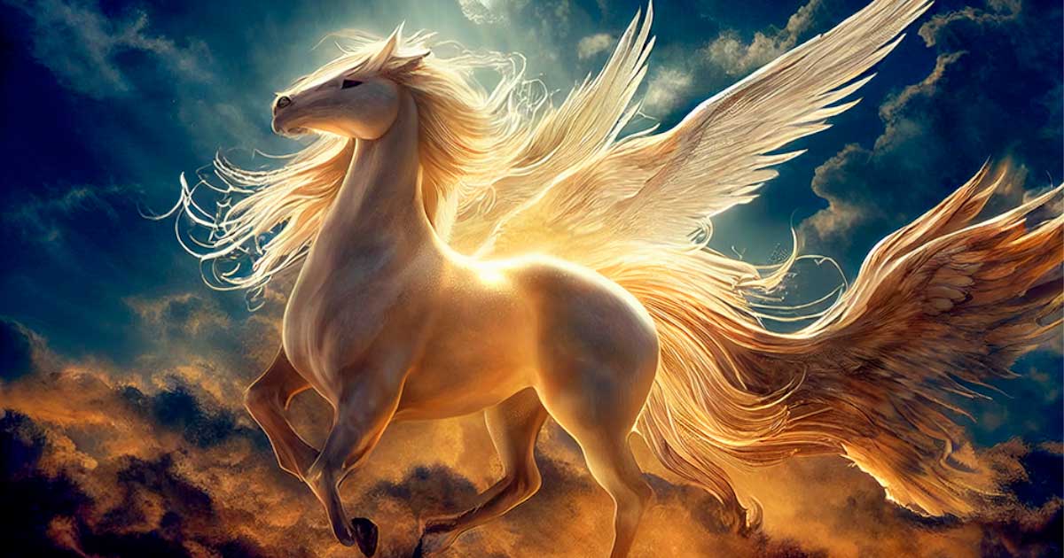 Pegasus of Greek Mythology: Majestic Winged Horse of Mount Olympus |  Ancient Origins