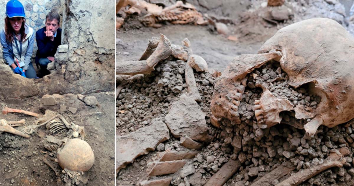 Two victims were found killed by an earthquake in the Pompeii disaster area