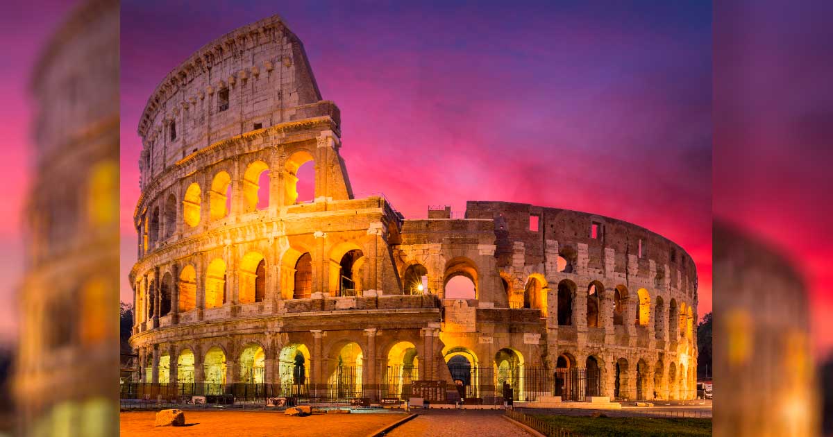 L'architettura del Colosseo romano rimane oggi maestosa, con molto ancora da imparare.  Fonte: daliu/Adobe Stock
