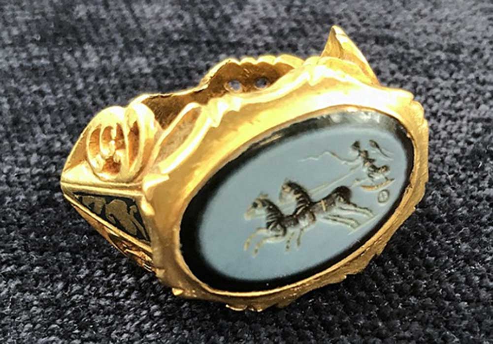 Rare Ancient Solid Ring Roman Real Euro Stunning Artifact Rare Antique  Type 