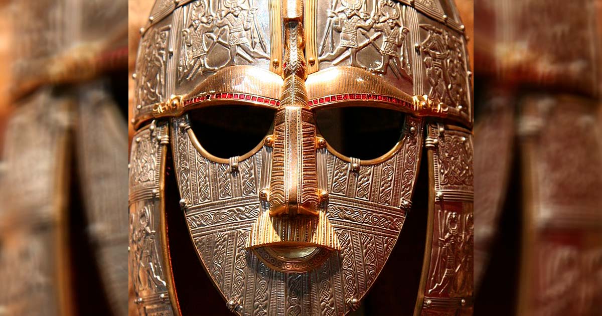 Sutton Hoo helmet. Source: British Museum / CC by SA 2.0.