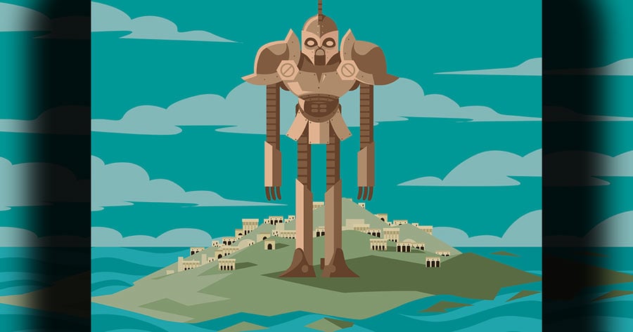 Talos of Crete: A 2,000-Year-Old of the First Robot God | Origins