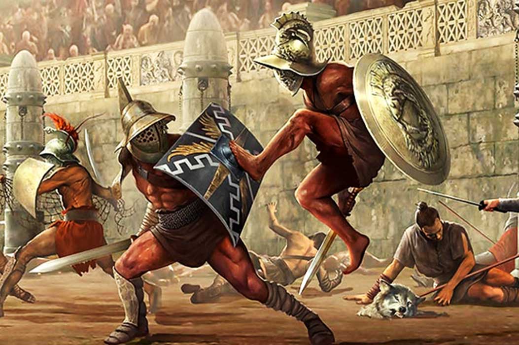 The Gladiators Priscus and Verus: Equal they Fought, Equal they