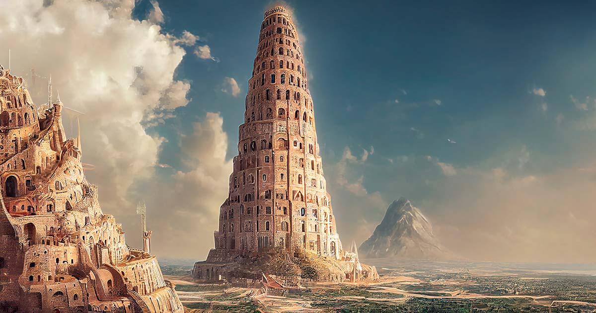 The Tower of Babel. Source: FrankBoston / Adobe Stock.