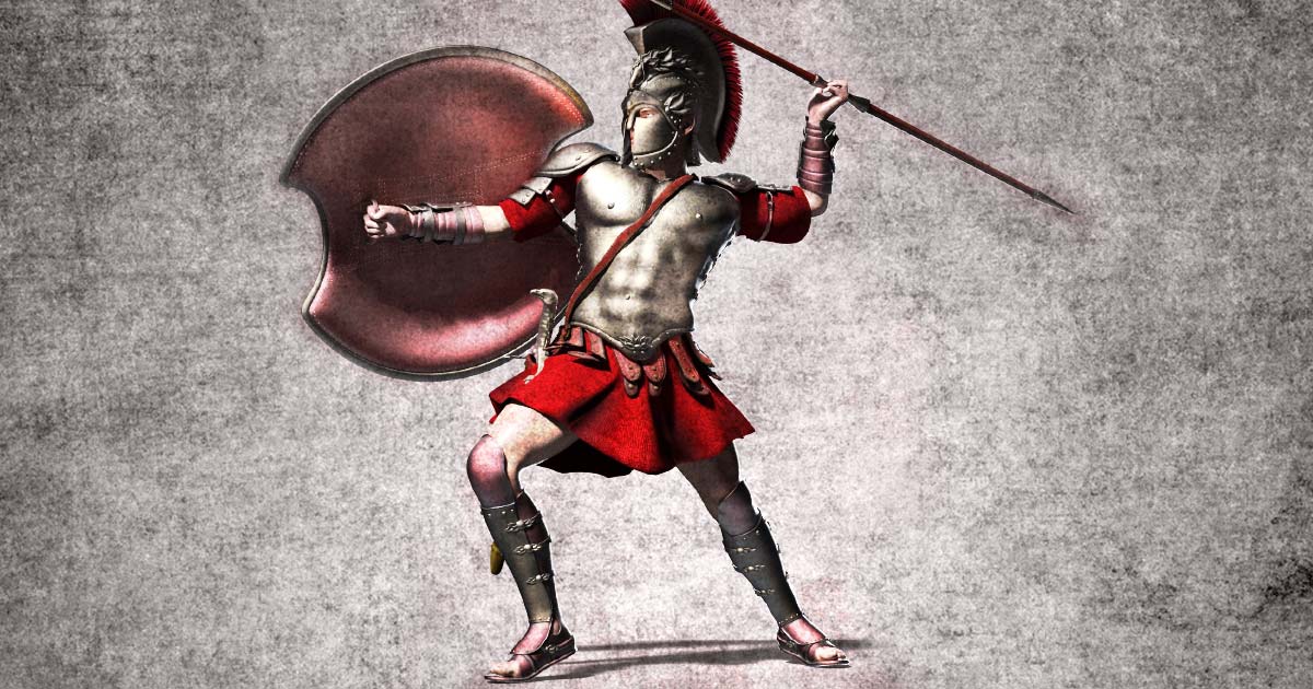 Spartan in a Skirt. Source: Dina / Adobe Stock.