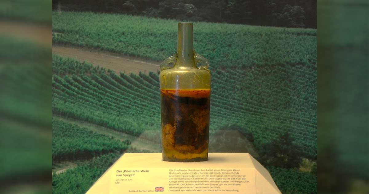 1,700-Year-Old Wine in Sealed Bottle is Still Drinkable!